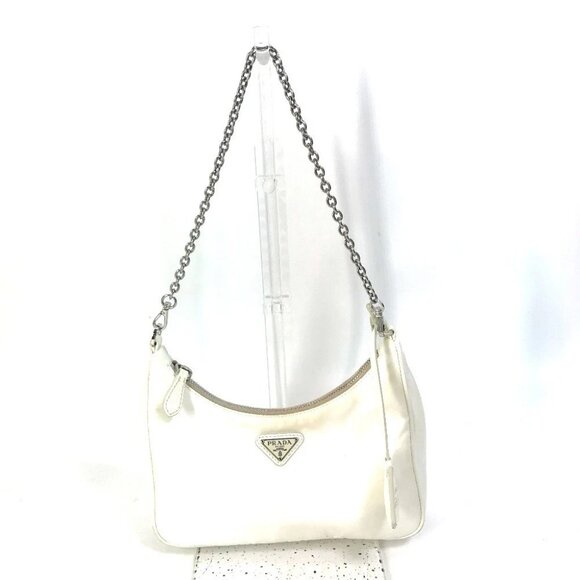 PRADA 1BH204 triangle logo plate Re-Edition 2005 Crossbody pouch Shoulder Bag - Picture 1 of 16